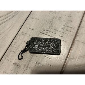 Coach Black Hangtag NWOT